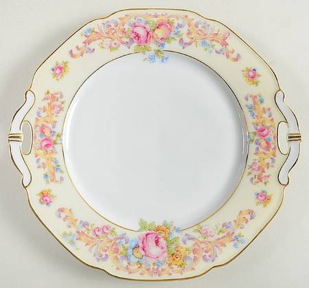 Cambria Handled Cake Plate