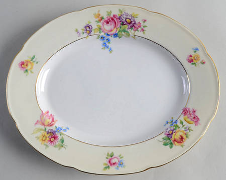 Carlton 10" Oval Serving Platter
