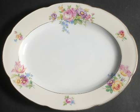 Carlton 14" Oval Serving Platter