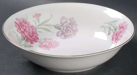 Carnation 8" Round Vegetable Bowl