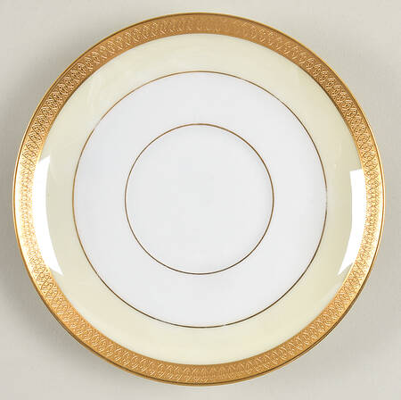 Clifton (Cream Border) Saucer for Cream Soup Bowl