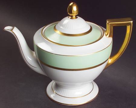 Clyde Green Teapot & Lid