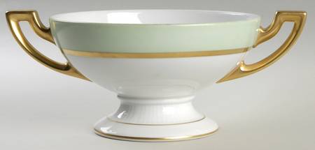 Clyde Green Round Vegetable No Lid