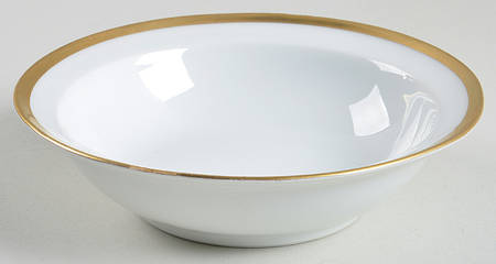 Colonial (Smooth Gold Band) Rim Fruit/Dessert (Sauce) Bowl