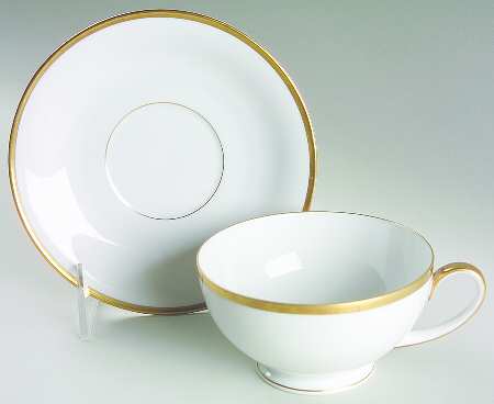 Colonial Footed Cup & Saucer Set