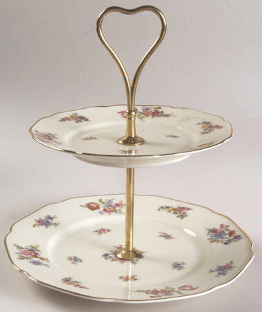 Colwyn 2-Tiered Serving Tray (Salad & Bread/Butter Plate)