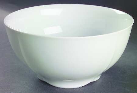 Cortina White 8" Round Vegetable Bowl