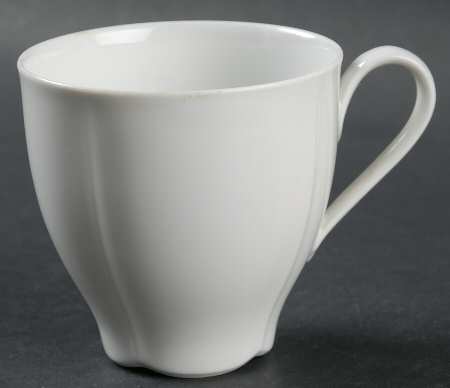 Cortina White Flat Cup