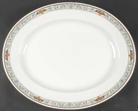 Cromwell 16" Oval Serving Platter by Tirschenreuth