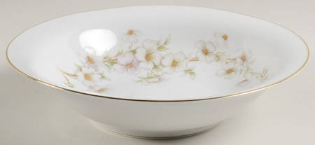 Dogwood 9" Round Vegetable Bowl
