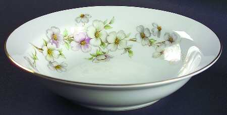 Dogwood 8" Round Vegetable Bowl
