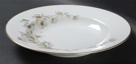 Dogwood Rim Soup Bowl