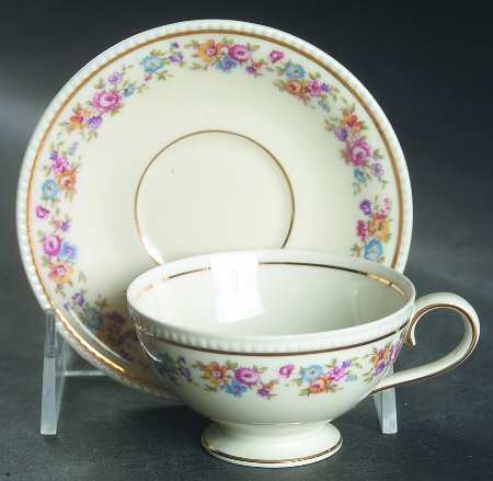 Dovedale Footed Demitasse Cup & Saucer Set