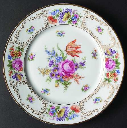 Dresden Salad Plate