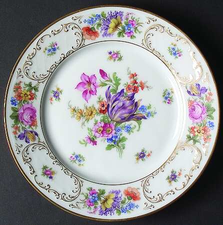 Dresden Salad Plate