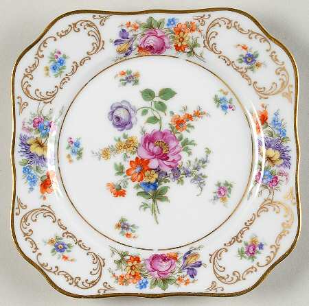 Dresden Square Bread & Butter Plate