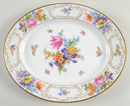 Dresden 12" Oval Serving Platter