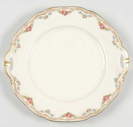 The Elgin Handled Cake Plate