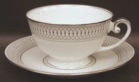 The Elgin Footed Cup & Saucer Set