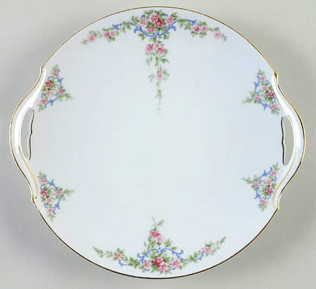 The Eton Handled Cake Plate