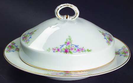 The Eton Round Covered Butter