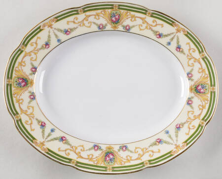 Euston 10" Oval Serving Platter