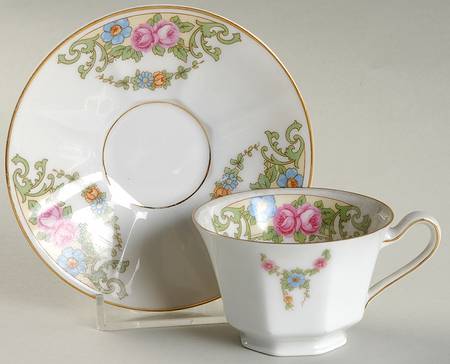 Fairmont Footed Demitasse Cup & Saucer Set