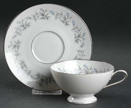 Flower Dance Footed Cup & Saucer Set