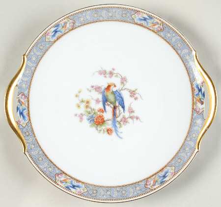 Florida Handled Cake Plate