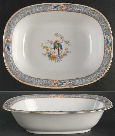 Florida 9" Oval Vegetable Bowl
