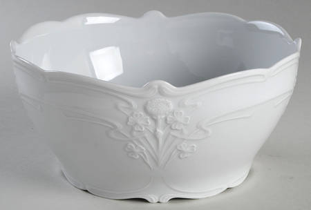 Fortuna White 8" Round Vegetable Bowl