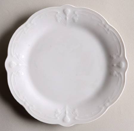 Fortuna White Bread & Butter Plate