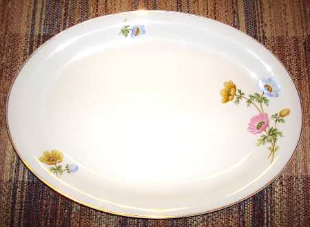The Fragrance 14" Oval Serving Platter