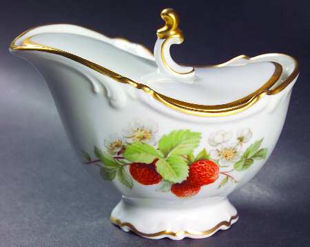 Fruit Sugar Bowl & Lid
