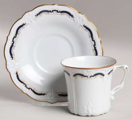 Gloriette Flat Cup & Saucer Set