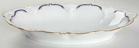 Gloriette 12" Oval Vegetable Bowl