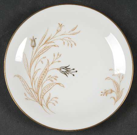 Golden Bell Bread & Butter Plate