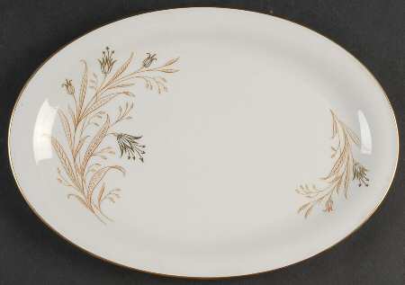 Golden Bell 12" Oval Serving Platter