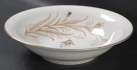 Golden Bell 9" Round Vegetable Bowl