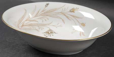 Golden Bell 10" Oval Vegetable Bowl