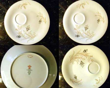 Golden Bell Snack Plate