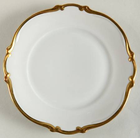 Golden Band Bread & Butter Plate
