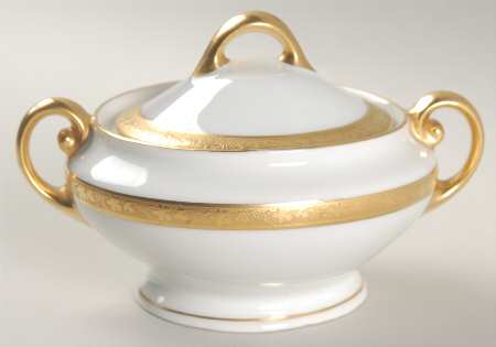 Grape Vine Sugar Bowl & Lid