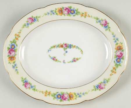 The Hampton 12" Oval Serving Platter