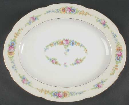 The Hampton 14" Oval Serving Platter