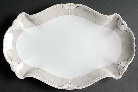 Jacqueline 13" Oval Serving Platter