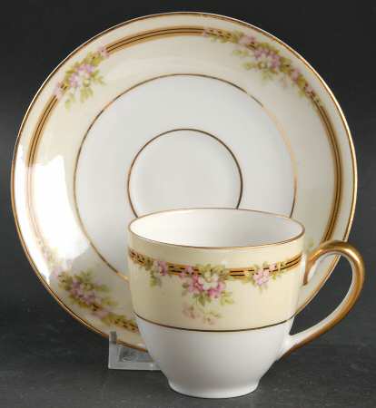 Madison Flat Demitasse Cup & Saucer Set by Tirschenreuth