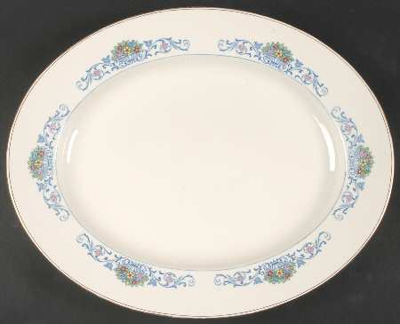 The Malvern 16" Oval Serving Platter