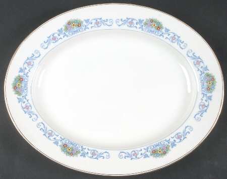 The Malvern 14" Oval Serving Platter
