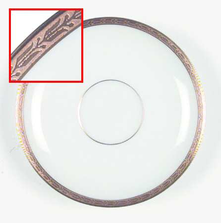The Marion Saucer for Demitasse Cup